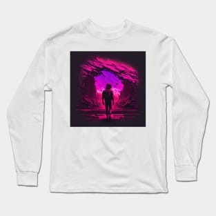 Synthwave apocalypse Long Sleeve T-Shirt